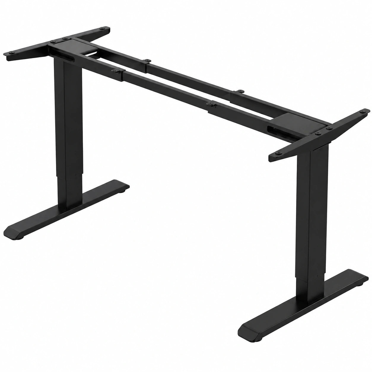 Bureau, réglable, en acier, 228 x 80 cm, pour l’espace de travail