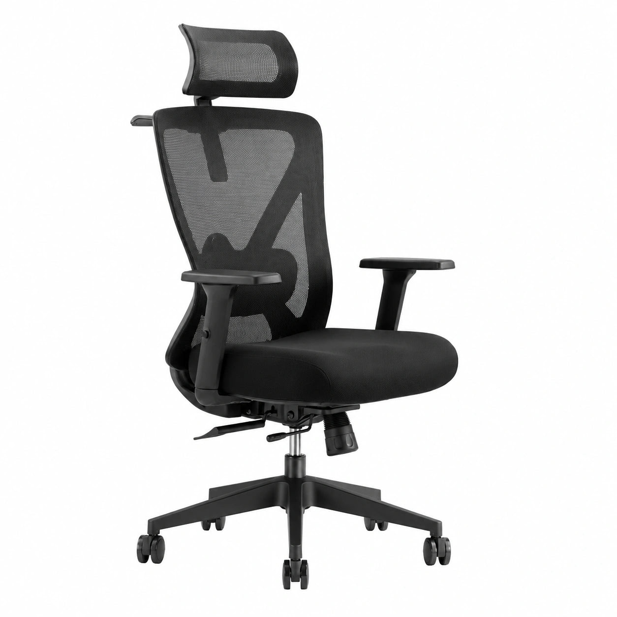 Bureau, réglable, coloris noir, pour l’espace de travail